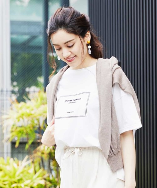 セール 洗える 涼し気 大きいサイズ バックリボンロゴtシャツ エウルキューブ Eur3 D Fashion