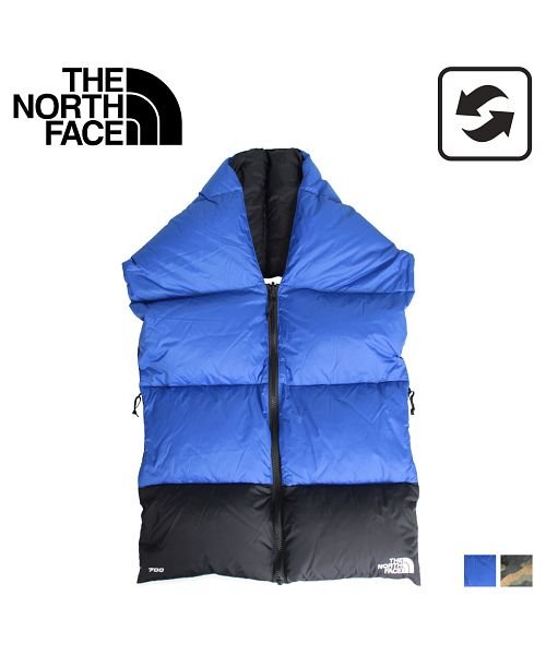 ノースフェイス The North Face ダウン マフラー スカーフ ヌプシ メンズ レディース リバーシブル Nuptse Scarf ブルー カモ 迷彩 ザノースフェイス Thenorthface D Fashion