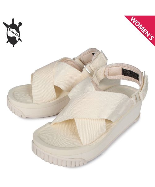 Shaka シャカ フィエスタ サンダル スポーツサンダル レディース 厚底 Fiesta Platform オフ ホワイト 白 シャカ Shaka D Fashion