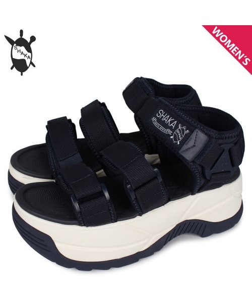 Shaka シャカ ネオバンジー チャンキー サンダル スポーツサンダル レディース 厚底 Neo Bungy Chunky ネイビー シャカ Shaka D Fashion
