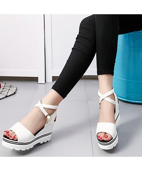 白 サンダル かわいいの人気商品 通販 価格比較 価格 Com