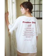 オフホワイト×レッド