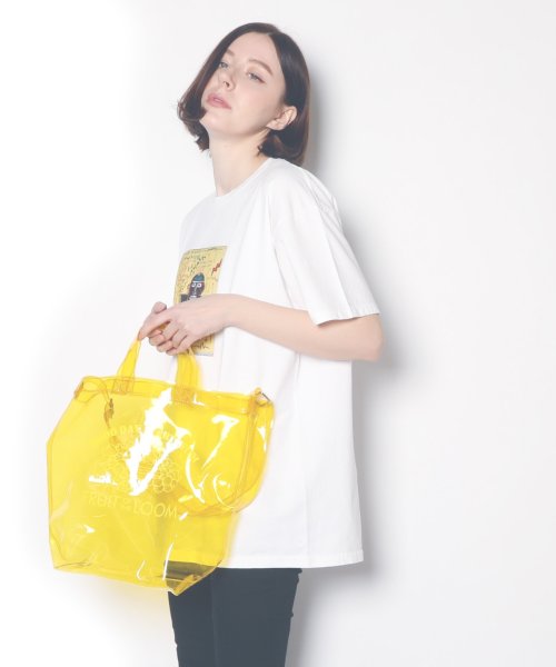 Fruit Of The Loom フルーツオブザルーム Pvc 2way Tote Bag L 2ウェイトート メゾンムー Maison Mou D Fashion Fruit Of The Loom フルーツオブザルーム Pvc 2way Tote Bag L 2ウェイトート メゾンムー Maison Mou D Fashion