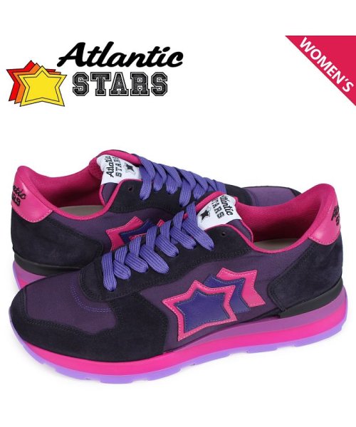 アトランティックスターズ Atlantic Stars ベガ スニーカー レディース Vega Vcf 07n パープル アトランティックスターズ Atlanticstars D Fashion