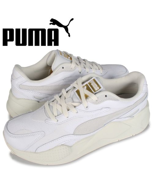 プーマ Puma スニーカー メンズ Rs X3 Luxe ホワイト 白 プーマ Puma D Fashion