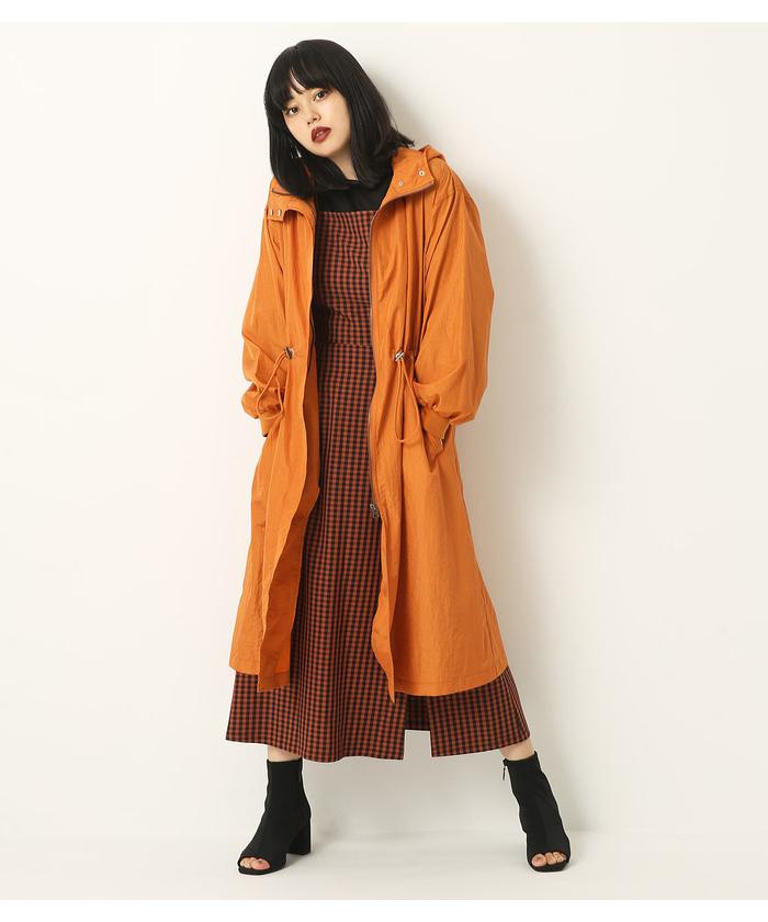 セール 50%OFF】NYLON LONG COAT(503352835) | ラグアジェム