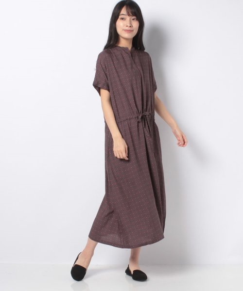 セール イージーケアレーヨン小紋プリントスキッパーワンピース メルローズ クレール Melrose Claire D Fashion セール イージーケアレーヨン小紋プリントスキッパーワンピース メルローズ クレール Melrose Claire D Fashion