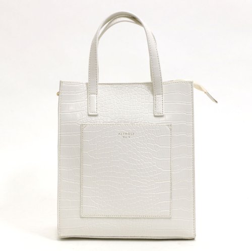 縦2wayトートバッグ レディース ファッション 雑貨 バッグ 鞄 かばん Bag 型押し クロコ ハンドバッグ おしゃれ ショルダーバッグ トート バッグ モー ノンヘッジ Non Hedge D Fashion