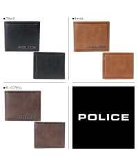 POLICE/ポリス POLICE 財布 二つ折り メンズ レザー EDGE SHORT WALLET ブラック キャメル ダーク ブラウン 黒 PA－58000/503017462