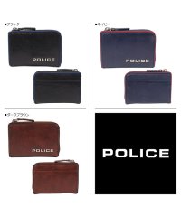 POLICE/ポリス POLICE 財布 小銭入れ コインケース メンズ L字ファスナー レザー TERAIO COIN CASE ダーク PA－70005/503017472