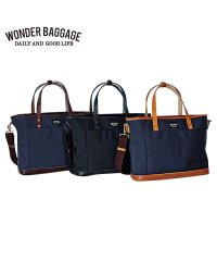 WONDER BAGGAGE/ワンダーバゲージ WONDER BAGGAGE トートバッグ バッグ ショルダー グッドマンズ メンズ GOODMANS 2WAY TOTE ブラック ネイビー/503018568