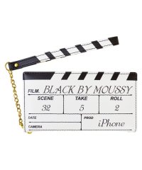 BLACK BY MOUSSY/iphonese3 ケース 手帳 iphonese2 iphone8 ケース 手帳 iphone7 BLACK BY MOUSSY カチンコ手帳ケース ホワイト/503357046