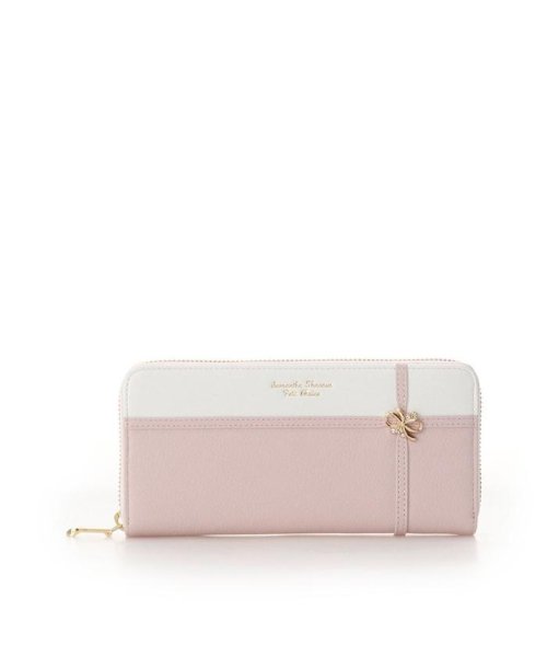 リボンラッピングラウンドジップ長財布 503359899 サマンサタバサプチチョイス Samantha Thavasa Petit Choice D Fashion