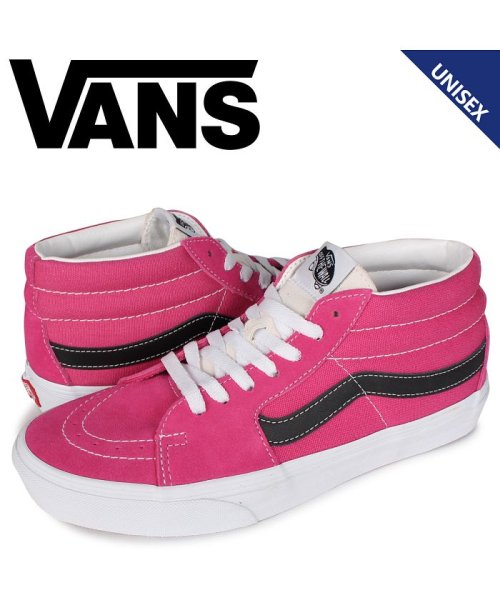 Vans ヴァンズ Sk8 Mid スニーカー メンズ レディース バンズ スケートミッド ピンク Vn0a3wm3xgg ヴァンズ Vans D Fashion