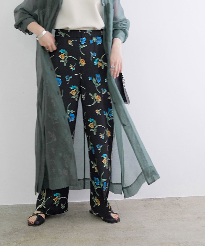 セール 60%OFF】オーガンジーロングシャツワンピース(503360877 セール 60%OFF】オーガンジーロングシャツワンピース(503360877