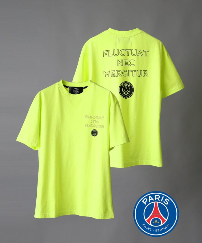 Paris Saint-Germain / パリサンジェルマン】SLOGAN OVERDYE Tシャツ Paris Saint-Germain / パリサンジェルマン】SLOGAN OVERDYE Tシャツ
