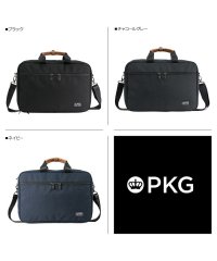 PKG/ピーケージー PKG PKG ピーケージー バッグ リュック ショルダーバッグ メンズ レディース 3WAY 20L PEARSON ブラック チャコールグレー/503017459