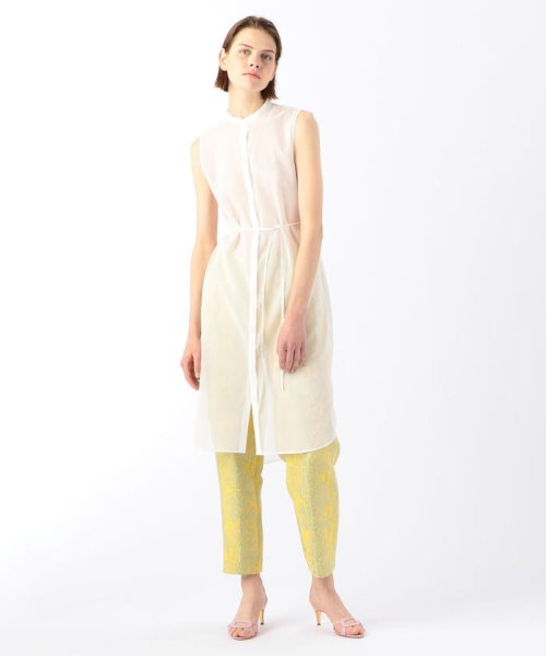 セール 30 Off コットンオーガンジー ノースリーブワンピース Caban Caban D Fashion