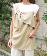 MODE ROBE/ワンショルダーレイヤードトップス/503370218