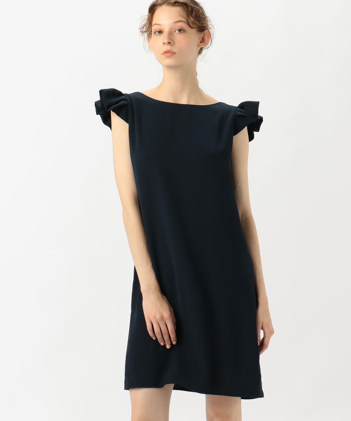 MAISON GUILLEMETTE フリルスリーブワンピース MAISON GUILLEMETTE フリルスリーブワンピース