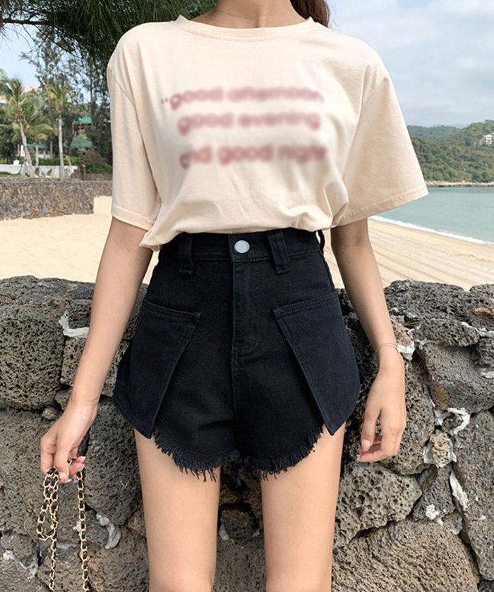 セール】デニム ショートパンツ レディース 美脚 ハイウエスト ホット セール】デニム ショートパンツ レディース 美脚 ハイウエスト ホット