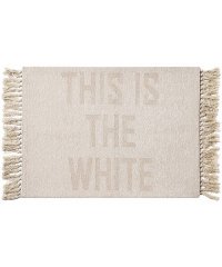 BRID/THIS IS THE W/B FRINGE RUG 50×70/503357175