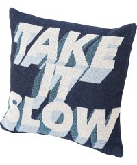 BRID/FREAKGRAFFITI CUSHION COVER TAKE IT SLOW 45×45/503357211