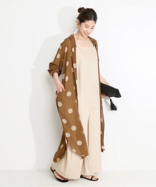 ランダムドットシャツワンピース ヴェルメイユ パー イエナ Vermeil Par Iena D Fashion