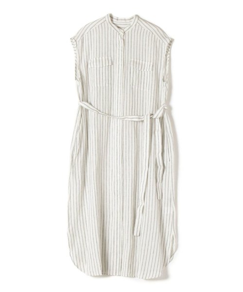 セール サフィランリネンノースリーブワンピース シップス ウィメン Ships Women D Fashion