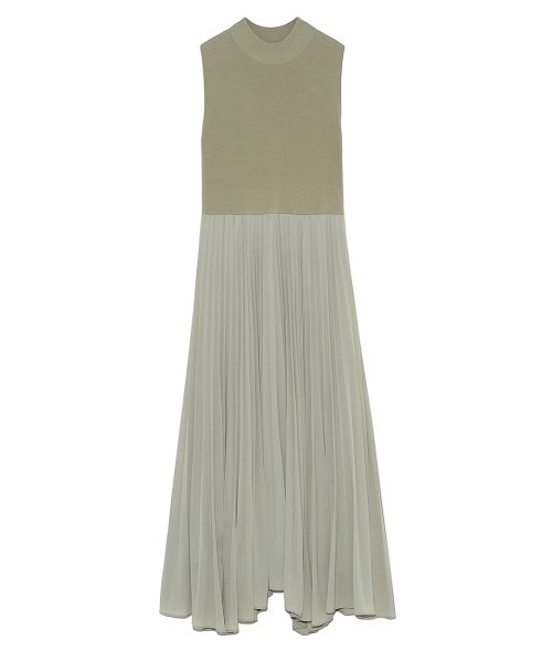 ノースリニットドッキングワンピース スナイデル Snidel D Fashion