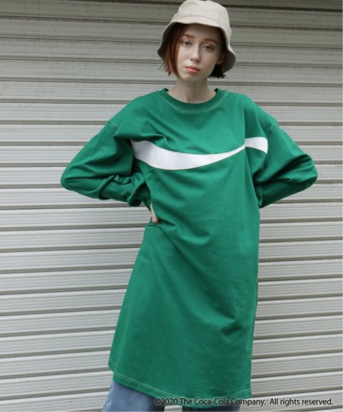 セール コカ コーラ ダイナミックリボンワンピース ダブルネーム Double Name D Fashion