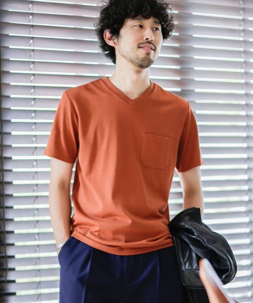 セール Web限定 汗染み防止 Anti Soaked ヘビーvネックtシャツ ナノ ユニバース Nano Universe D Fashion セール Web限定 汗染み防止 Anti Soaked ヘビーvネックtシャツ ナノ ユニバース Nano Universe D Fashion