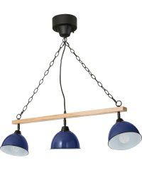 BRID/GENDER WOOD ROD 3BULB PENDANT LAMP （電球あり）/503357283