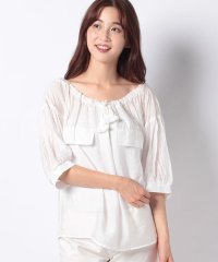 STYLEBLOCK/スタイルブロック STYLEBLOCK ドロストネックフレアブラウス/503370069