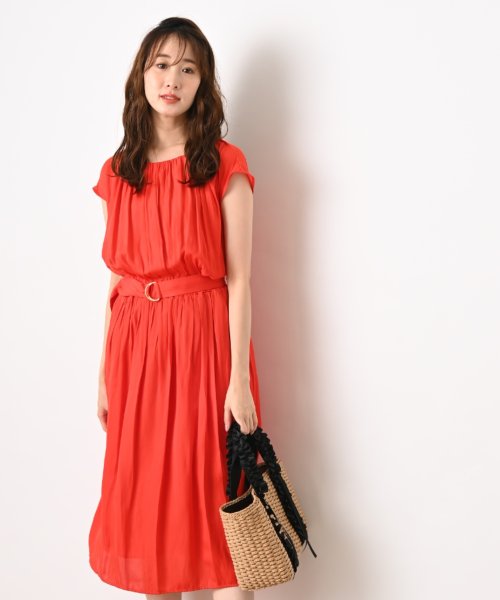 セール ドレープデシンワンピース インタープラネット Interplanet D Fashion