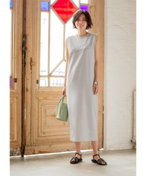 Made In Japan ニュアンスロゴタンクワンピース スタイルデリ Style Deli D Fashion Made In Japan ニュアンスロゴタンクワンピース スタイルデリ Style Deli D Fashion