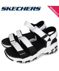 SKECHERS/スケッチャーズ SKECHERS ディライト フレッシュ キャッチ サンダル スポーツサンダル レディース 厚底 DLITE FRESH CATCH ホワイト /503390916