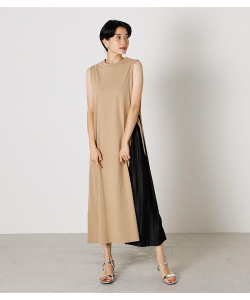 セール Pleats Combi Cut Onepiece アズールバイマウジー Azul By Moussy D Fashion
