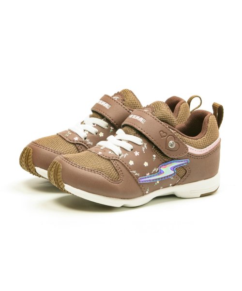 ムーンスター ジュニア ガール 女の子 スニーカー スーパースター バネのチカラ Tkhs Ssk9 ムーンスター Moonstar D Fashion