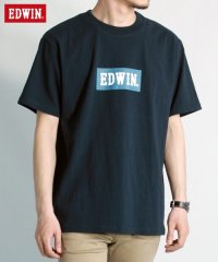 EDWIN/【EDWIN】 エドウィン ボックスロゴ　半袖 Tシャツ　デニム/503380166