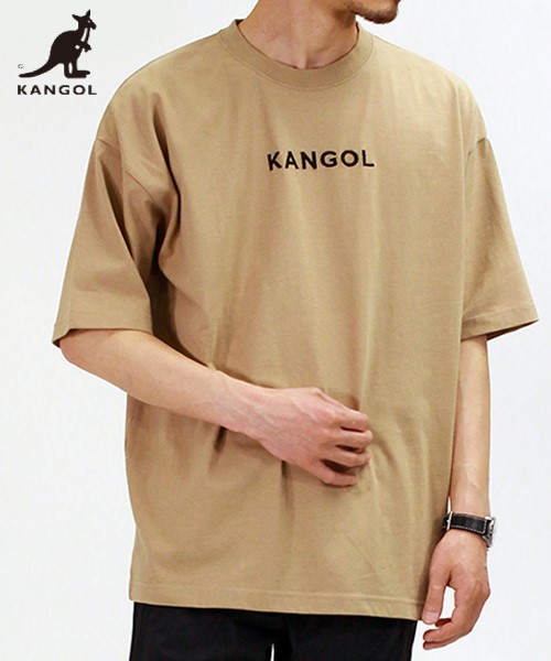 セール30%OFF】【ＫＡＮＧＯＬ】 カンゴール オーバーサイズ 胸＆裾刺繍 半袖 Tシャツ ユニセックス(503380275) | KANGOL( KANGOL) - d fashion