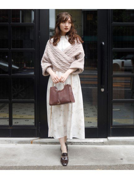 セール 50 Off Tvドラマ着用 Steady 11月号 美人百花 Ray10月号掲載 ペン書きリリーワンピース ノエラ Noela D Fashion