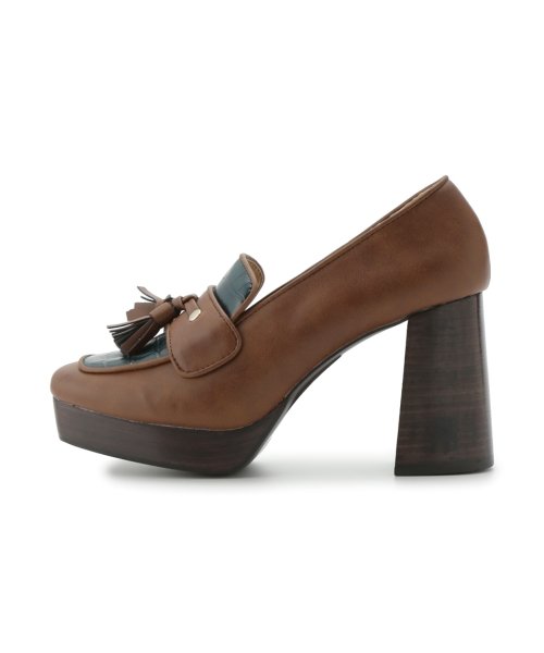 セール タッセル厚底ローファー リリー ブラウン Lily Brown D Fashion セール タッセル厚底ローファー リリー ブラウン Lily Brown D Fashion