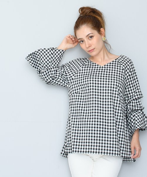 授乳ケープ風ギンガムチェックブラウス マタニティ服 授乳服 81m07 授乳トップス 授乳ケープ 授乳口 産前産後 チェック柄 ブラウス 春夏秋冬 オシャレ マ チョコア Chocoa D Fashion 授乳ケープ風ギンガムチェックブラウス マタニティ服 授乳服 81m07 授乳トップス 授乳ケープ 授乳口 産前産後 チェック柄 ブラウス 春夏秋冬 オシャレ マ チョコア Chocoa D Fashion
