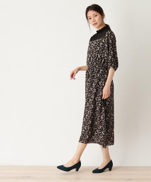 セール S L レース切替花柄ワンピース シューラルー キューティーブロンド Shoo La Rue Cutie Blonde D Fashion セール S L レース切替花柄ワンピース シューラルー キューティーブロンド Shoo La Rue Cutie Blonde D Fashion