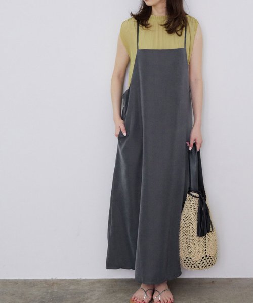 セール Web限定カラー ピンク 微起毛エプロンキャミワンピース ロペピクニック Rope Picnic D Fashion セール Web限定カラー ピンク 微起毛エプロンキャミワンピース ロペピクニック Rope Picnic D Fashion