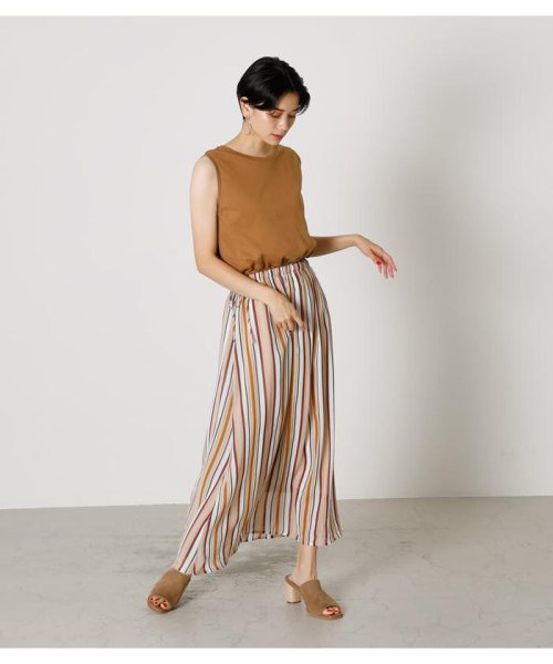 セール 2way Stripe Combi Onepiece アズールバイマウジー Azul By Moussy D Fashion