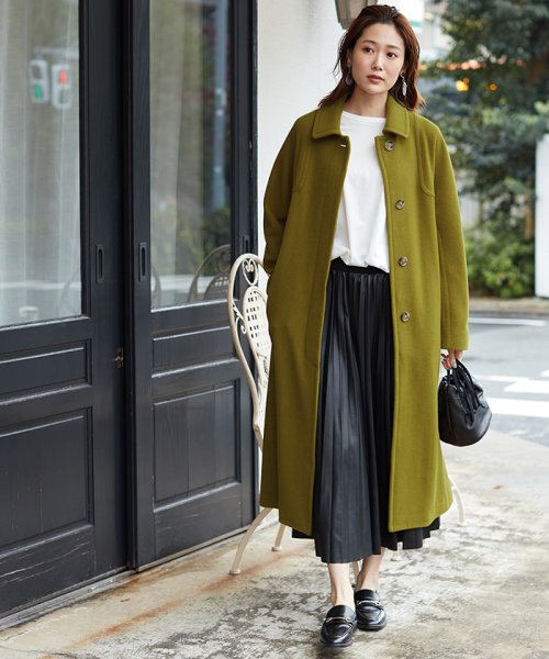 セール 50 Off ステンカラーウールコート ローズバッド Rose Bud D Fashion