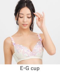 fran de lingerie/GRACE Flower Petal らくらく補正グレースフラワーペタル コーディネートノンワイヤー E65－G80カップ/503415733