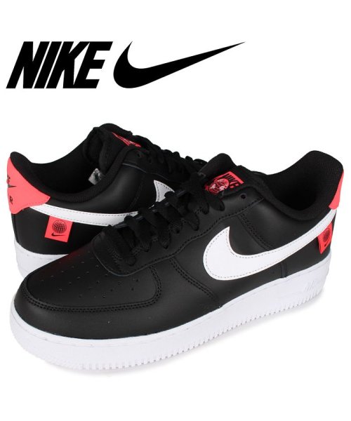 Nike Air Force 1 07 Ww ナイキ エアフォース1 スニーカー メンズ 厚底 ブラック 黒 Ck7648 001 ナイキ Nike D Fashion